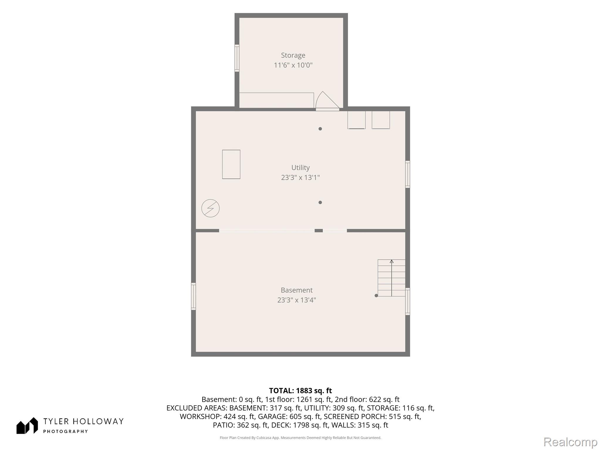 4860 Blue Bush Road Monroe, MI 48162 - Photo 59 of 59 Floor plan