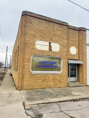 a view of a street sign