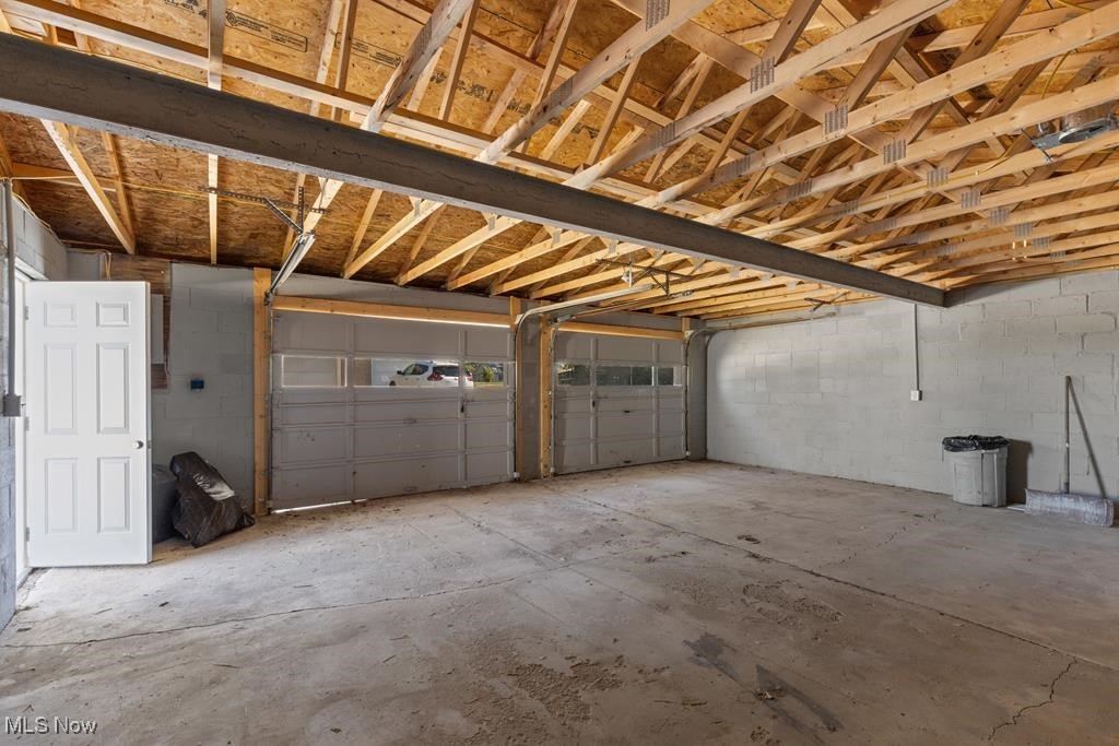 139 Patterson Road Weirton, WV 26062 - Photo 35 of 46 Garage featuring concrete block wall