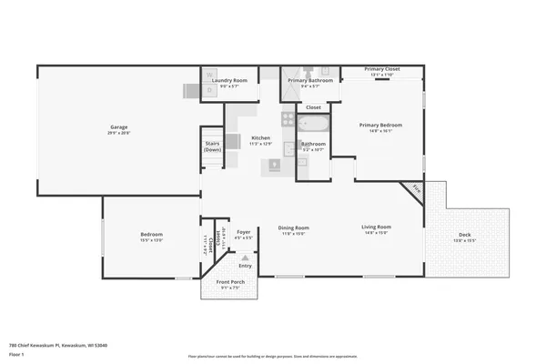 $319,900 | 780 Chief Kewaskum Place, Kewaskum, WI 53040
