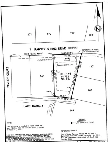 $110,000 | 620 Ramsey Spring Drive, Covington, LA 70435