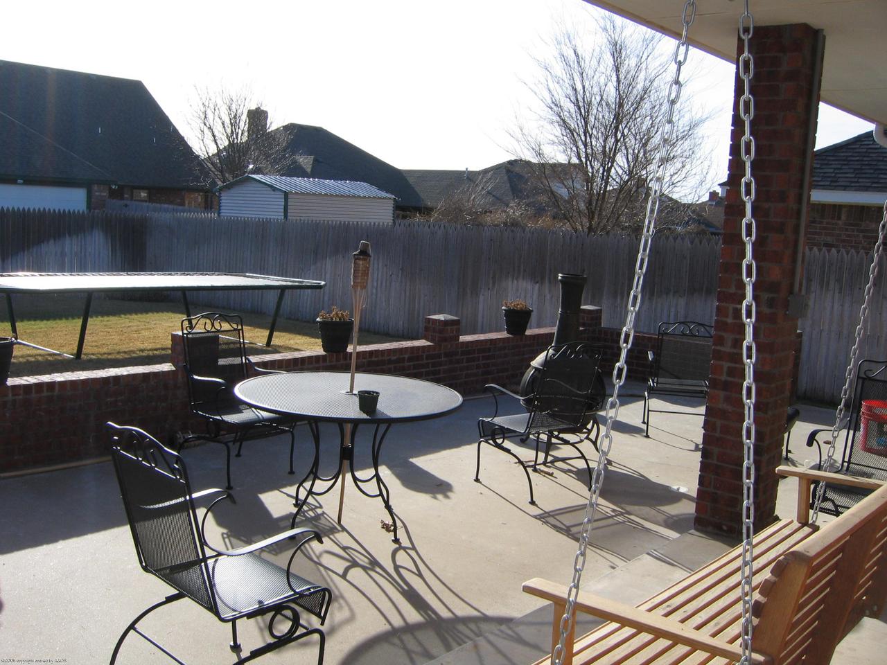 7903 Sheldon Road Amarillo, TX 79119 - Photo 13 of 14 Back porch