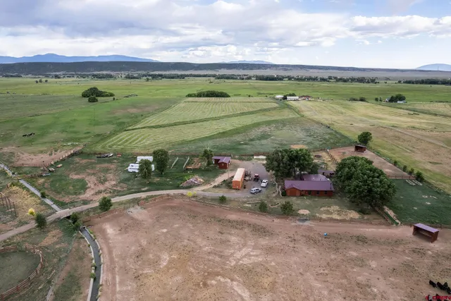 a view of a lake with an outdoor space