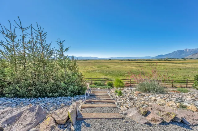 a view of an ocean with beach