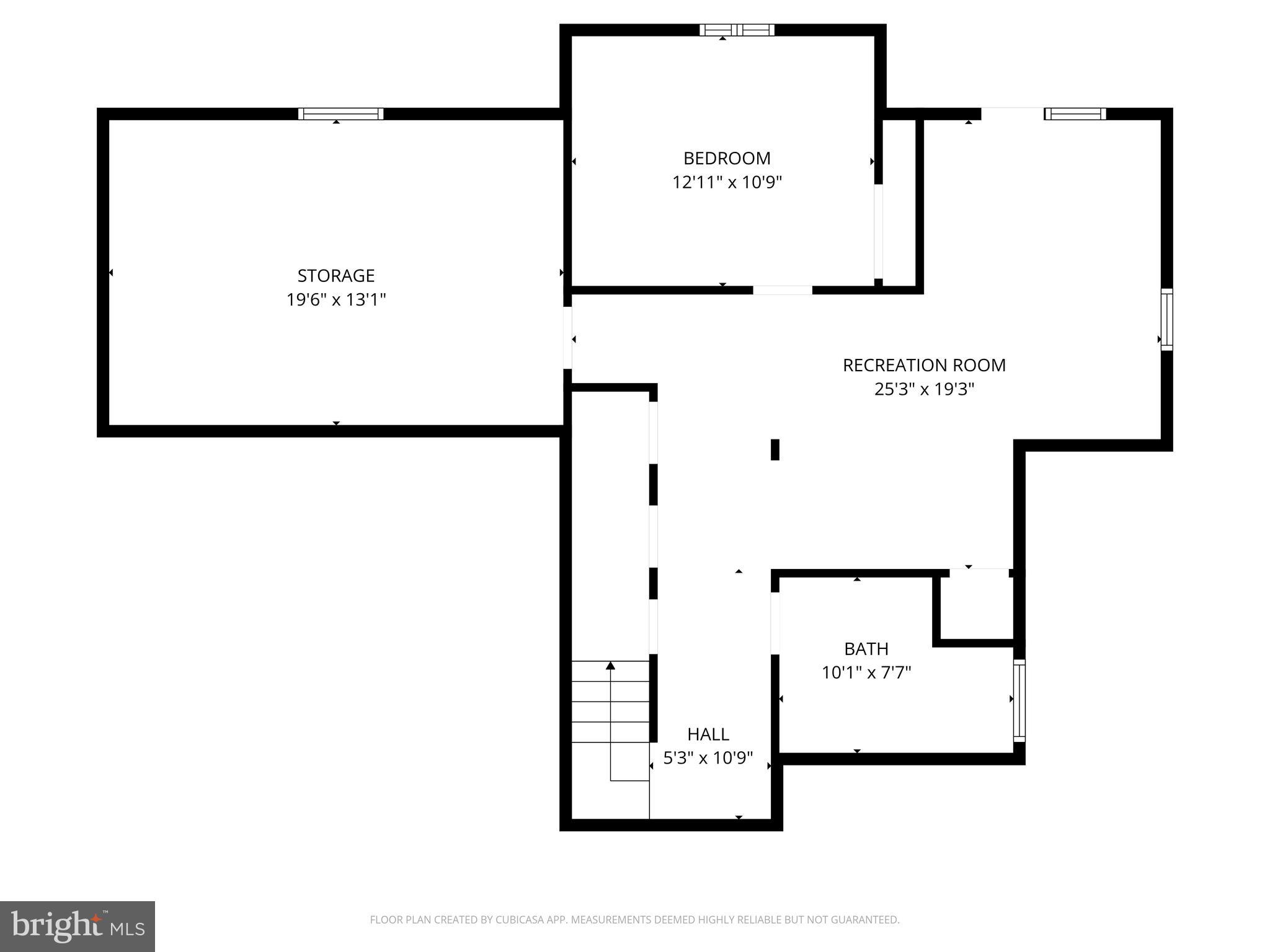1810 Rudolph Lane Lusby, MD 20657 - Photo 40 of 40 Floorplan finished basement & storage