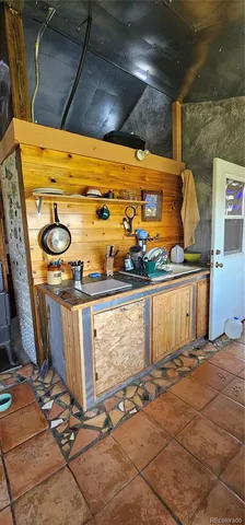 a view of a entryway with lots of stuff