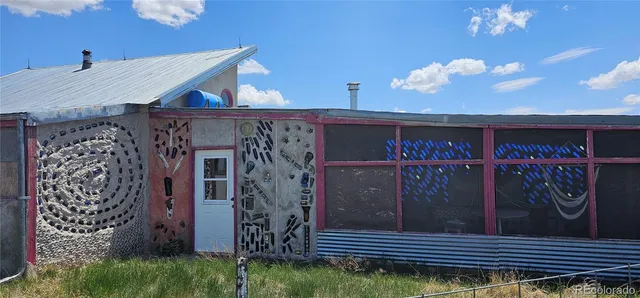 a view of front door of house
