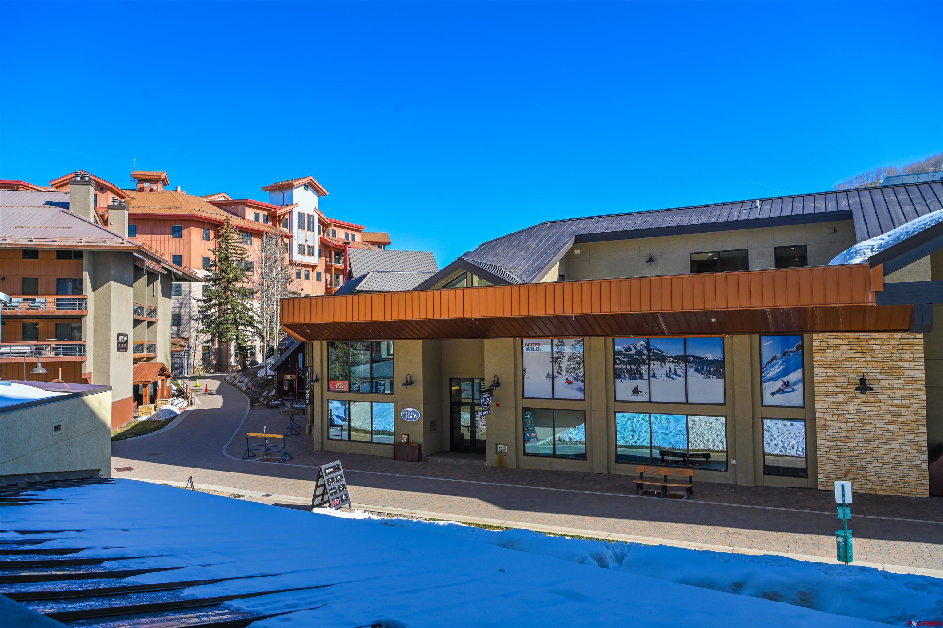 500 Gothic Road, Unit 335 Crested Butte, CO 81225 - Photo 19 of 20 a front view of building with street view