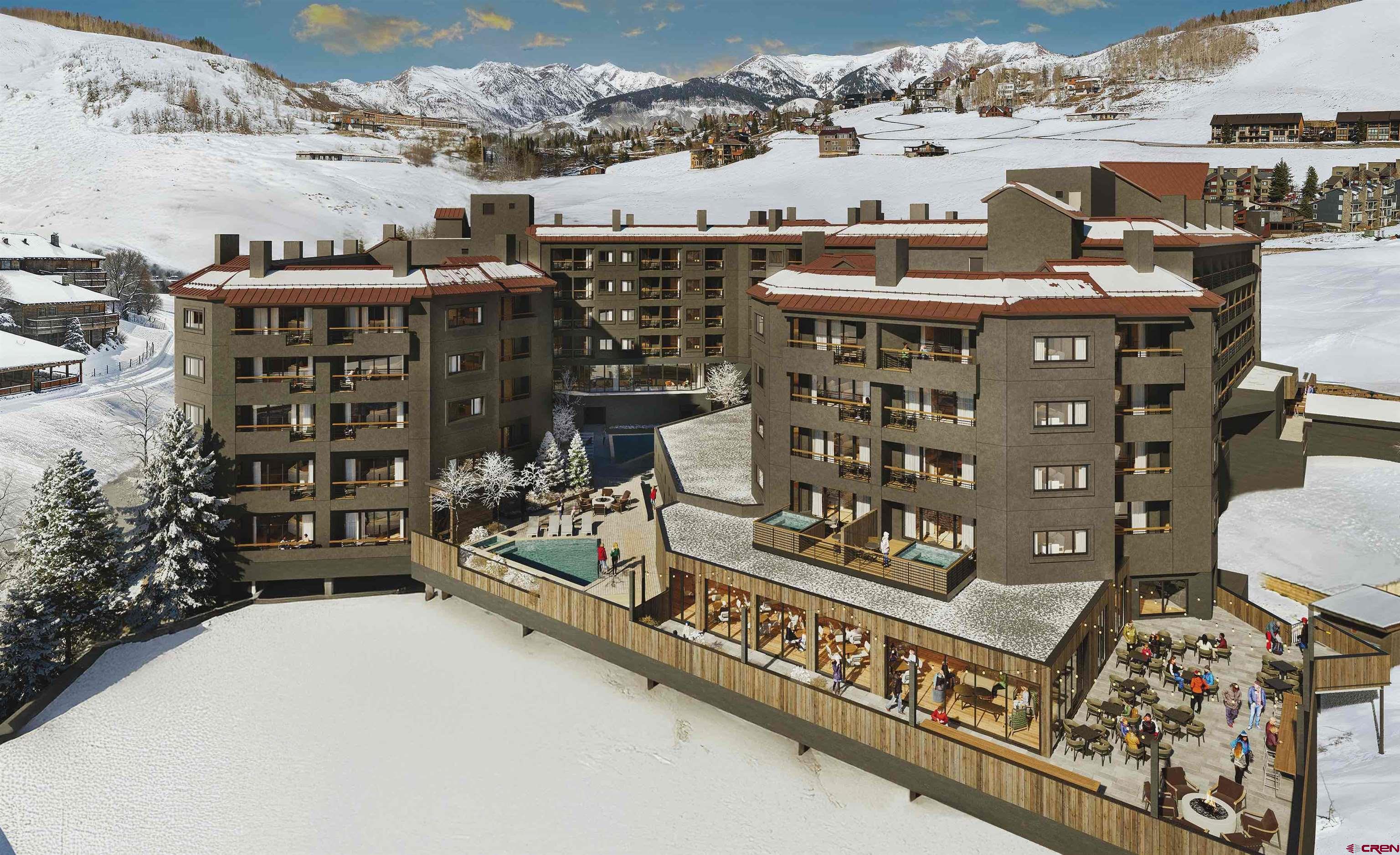 500 Gothic Road, Unit 335 Crested Butte, CO 81225 - Photo 20 of 20 a view of a balcony with city view