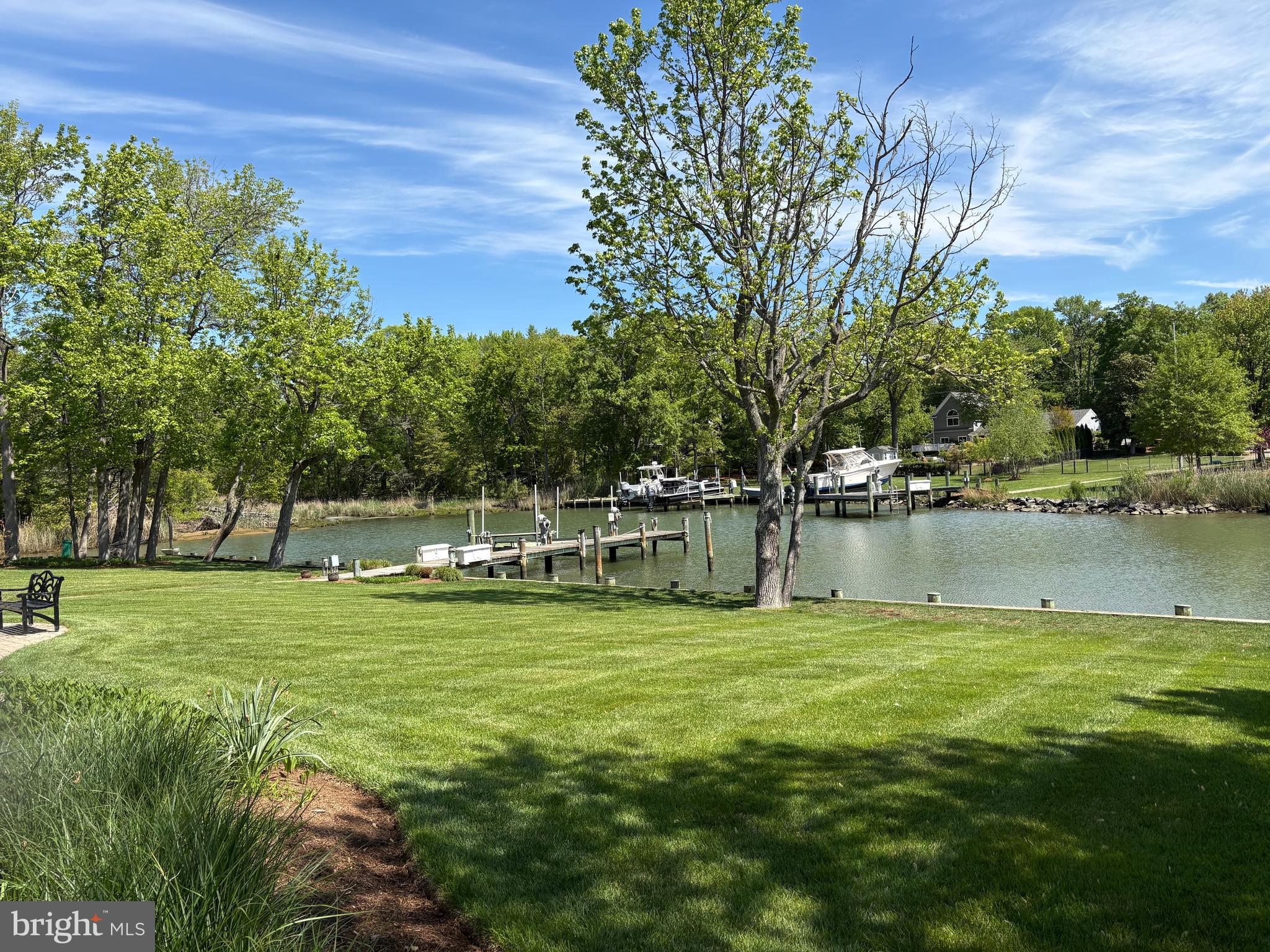 3718 Ramsgate Drive Annapolis, MD 21403 - Photo 9 of 101 gently sloping lawn to bulkheaded waterfront