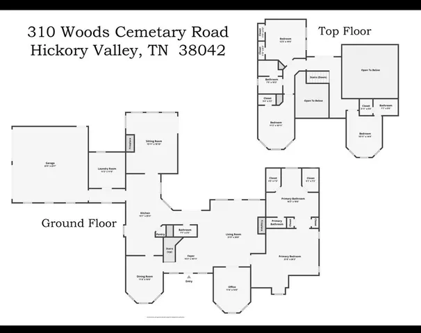 $550,000 | 310 Woods Cemetery Road, Hickory Valley, TN 38042