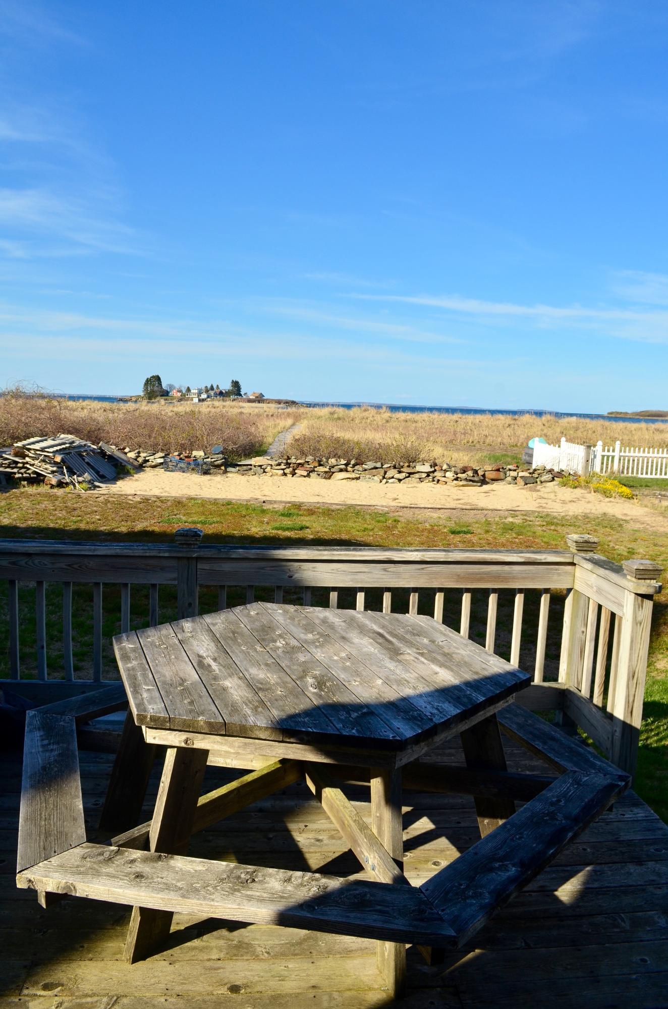 219 Hills Beach Road Biddeford, ME 04005 - Photo 4 of 14 219 HBR downstairs deck Hills Beach