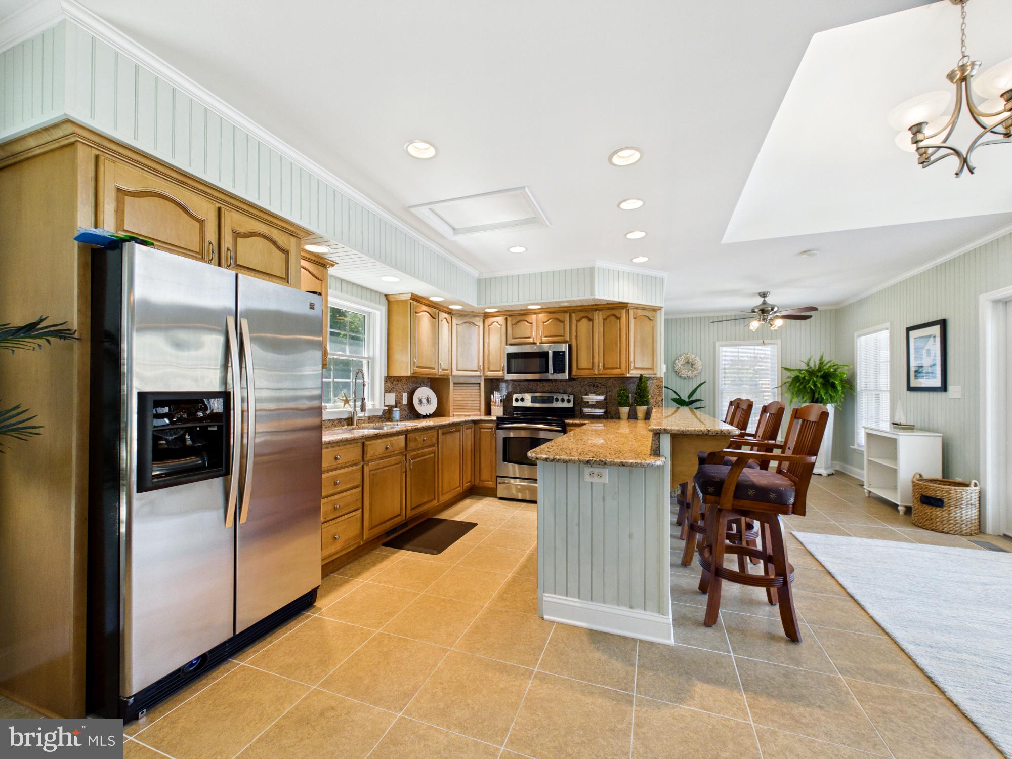 3298 Canterbury Road Milford, DE 19963 - Photo 53 of 74 Pool House Fully Equipped Kitchen