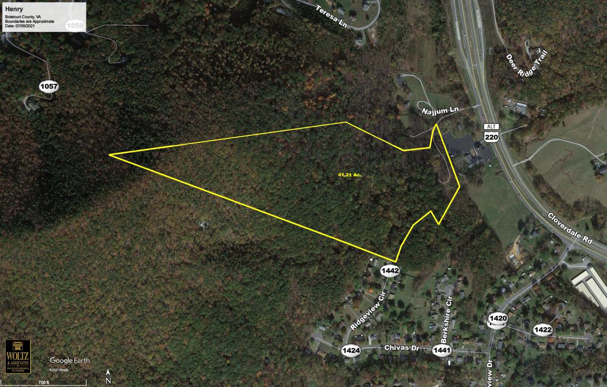156 Ridgeview Circle Roanoke, VA 24019 - Photo 33 of 36 Henry-Aerial