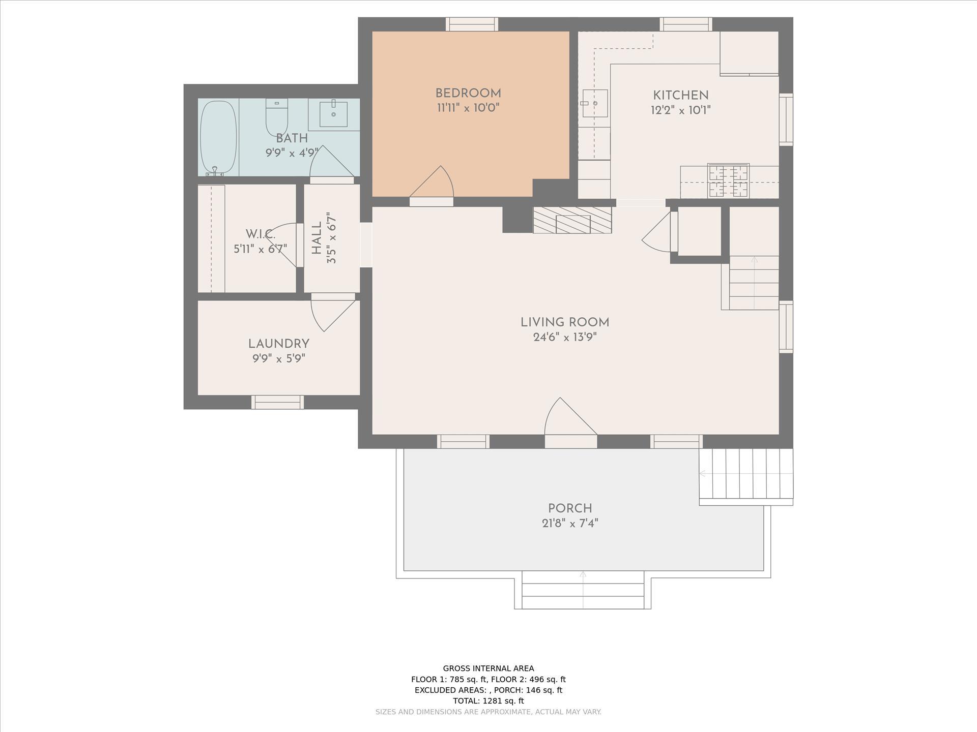 156 Ridgeview Circle Roanoke, VA 24019 - Photo 35 of 36 Floor Plans - 156 Ridgeview (Entry)