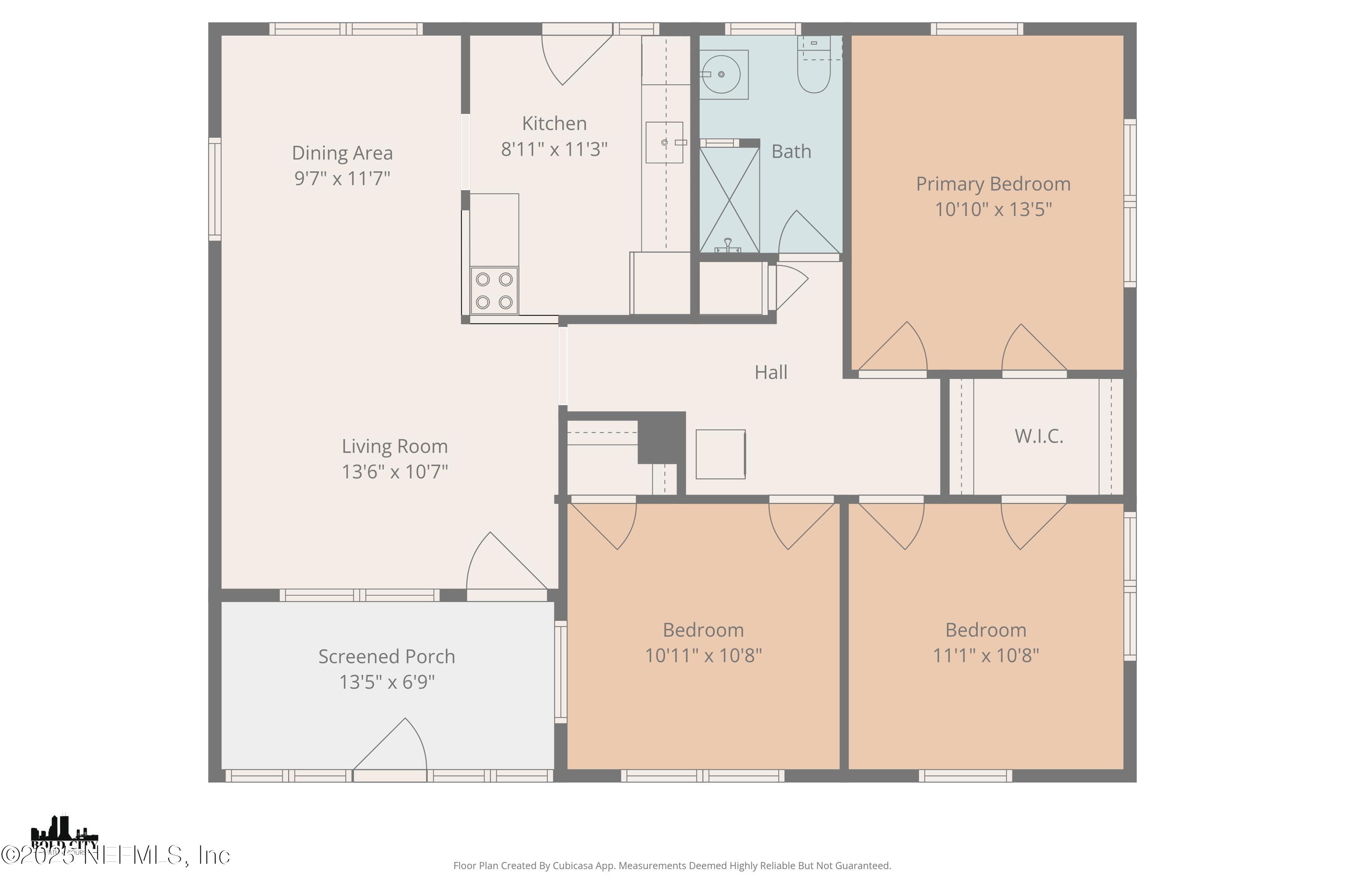 1602 Felch Avenue Jacksonville, FL 32207 - Photo 26 of 26 Floorplan