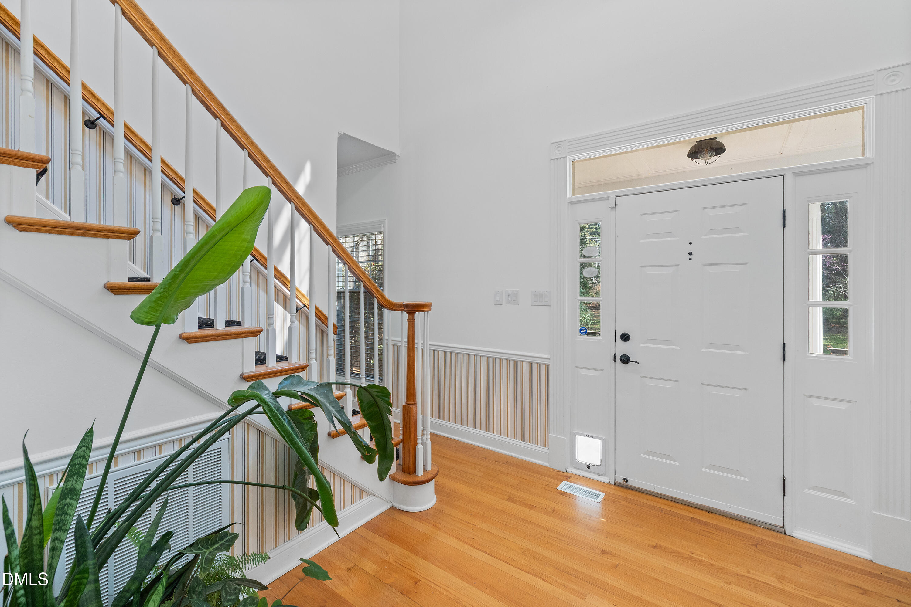 340 Andrews Store Road Pittsboro, NC 27312 - Photo 5 of 59 a view of entryway with wooden floor