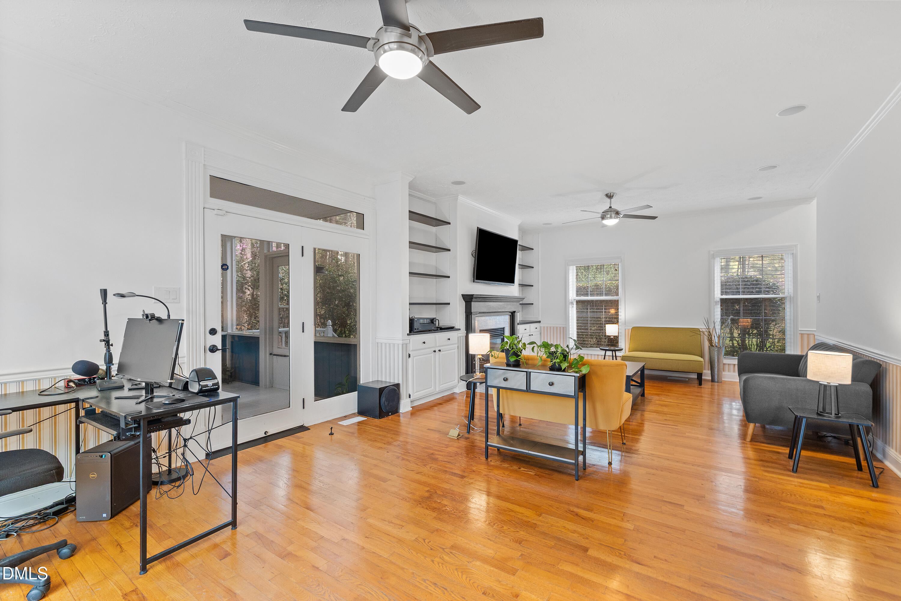 340 Andrews Store Road Pittsboro, NC 27312 - Photo 7 of 59 a living room with furniture and a large window