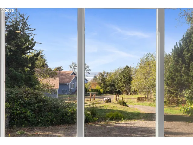 a view of sky from window