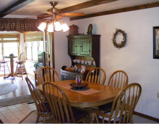 395 Lagonda Road Washington, PA 15301 - Photo 10 of 18 Dining Room. From the dining room you enter the beautiful sun room.
