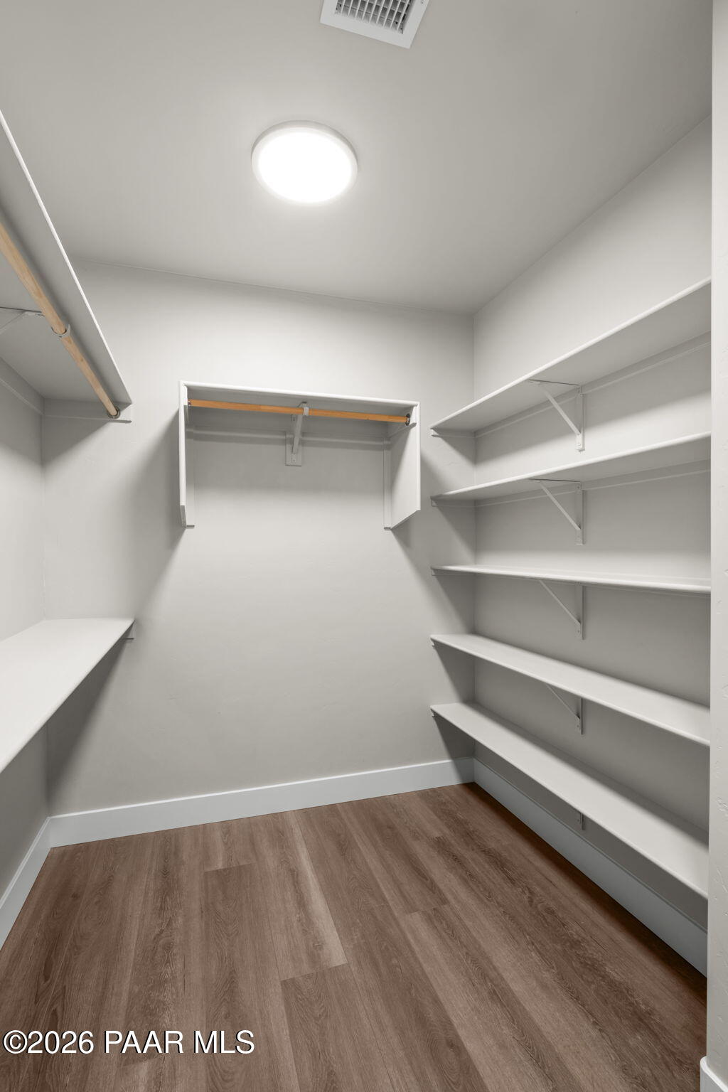 15689 East Orch Vw Road Dewey, AZ 86327 - Photo 23 of 39 a view of walk in closet with empty racks