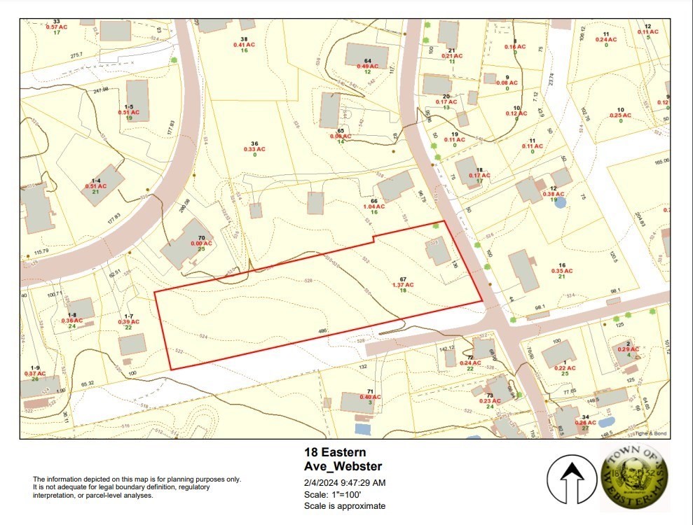 18 Eastern Avenue Webster, MA 01570 - Photo 33 of 36 a black and white photo of a room
