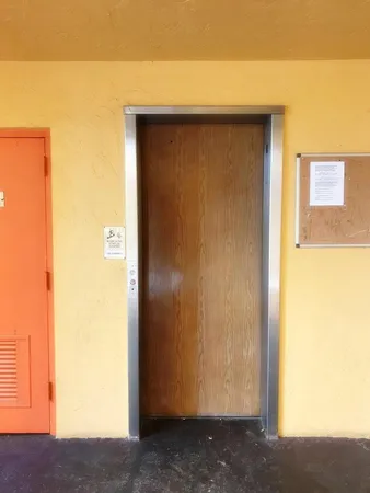 a view of front door