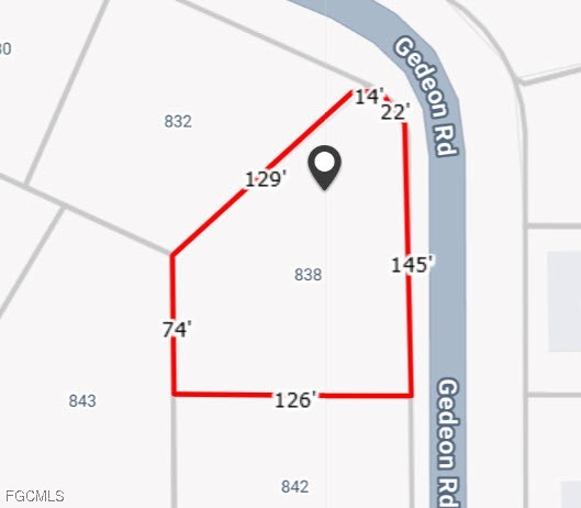 838 Gedeon Road Lehigh Acres, FL 33974 - Photo 2 of 2 a picture of door