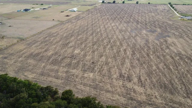 a view of wooden floor in a backyard