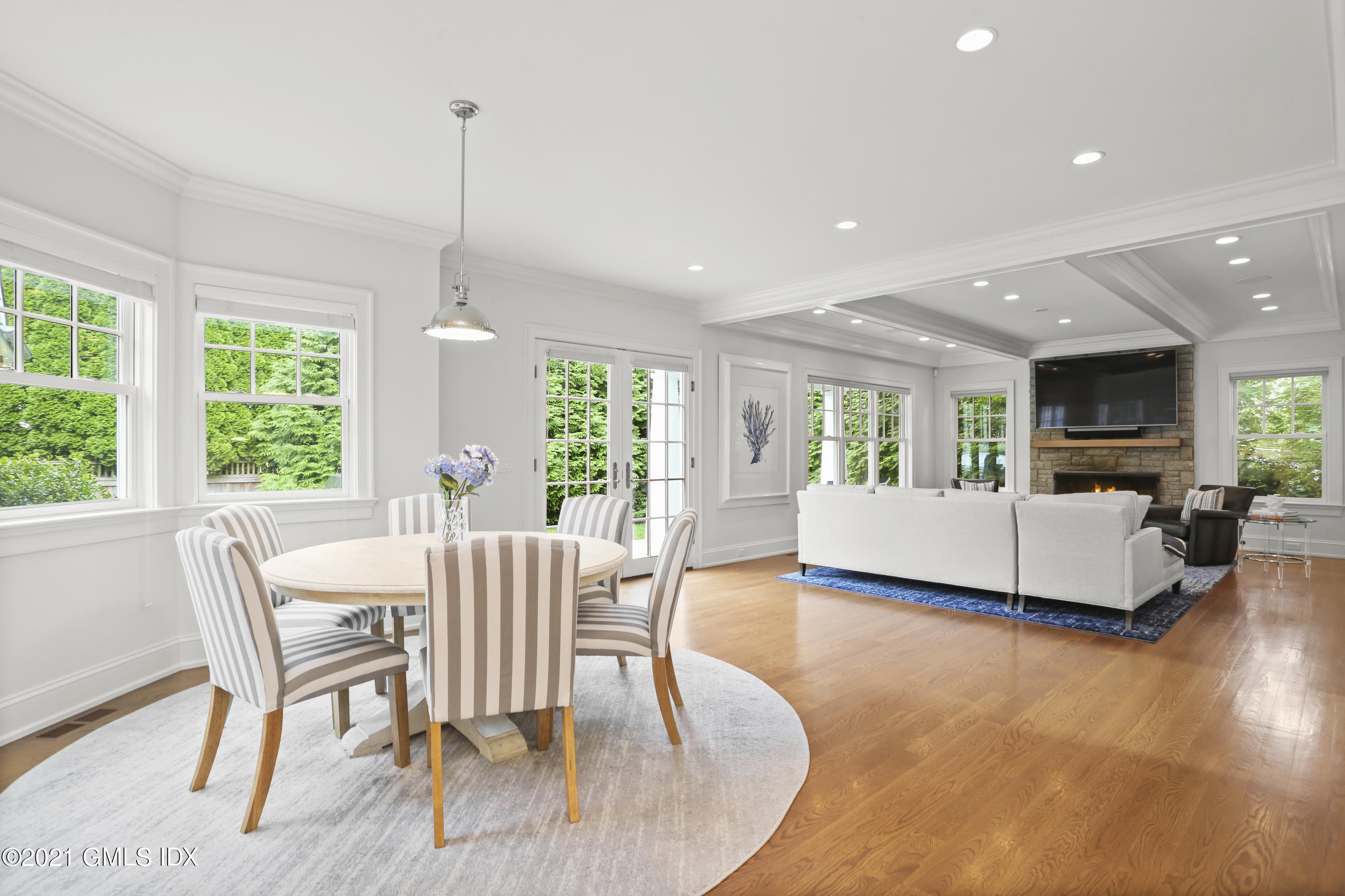 15 Terrace Avenue Riverside, CT 06878 - Photo 7 of 27 a view of a dining room with furniture window and outside view