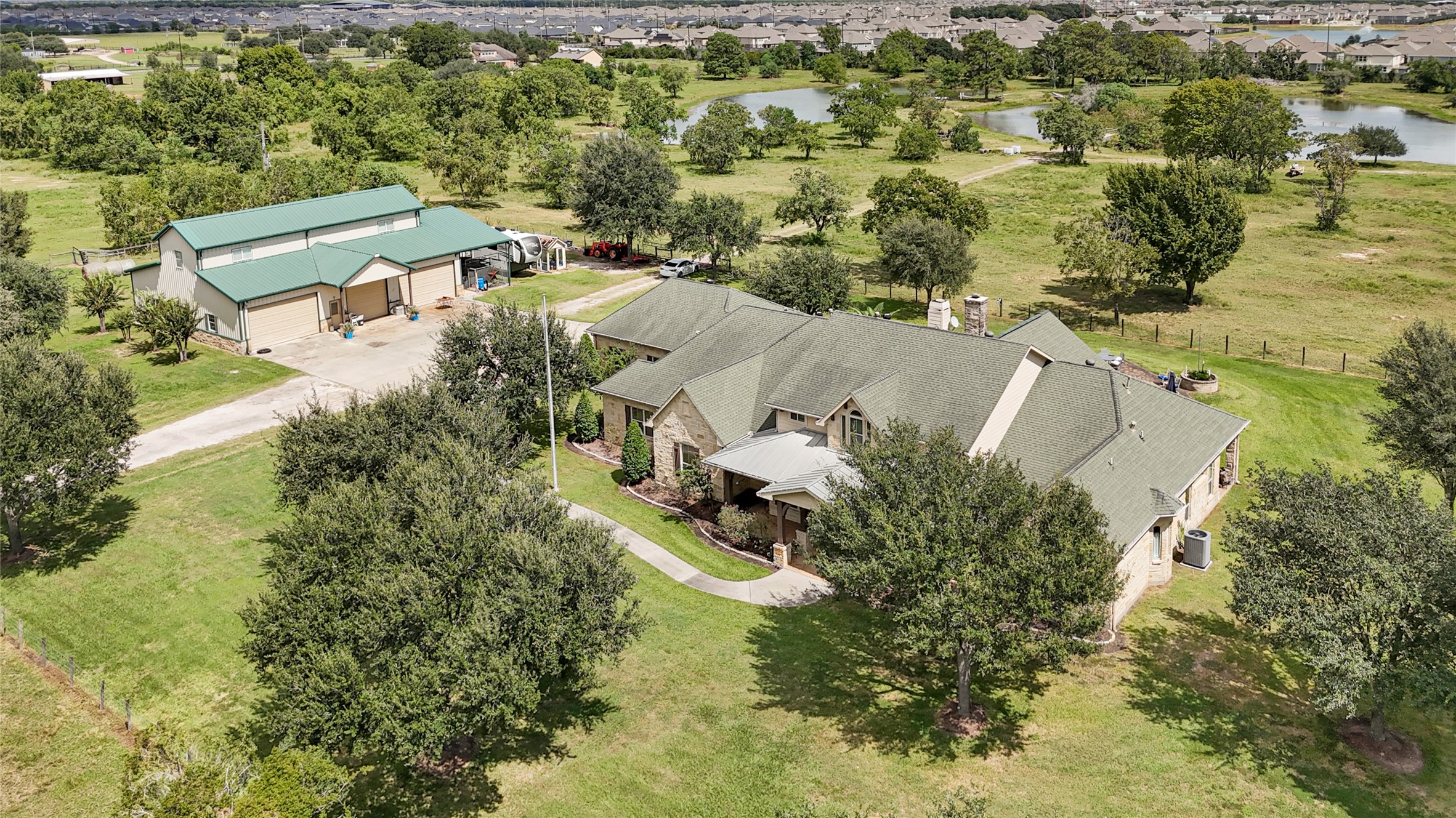 4800 Katy Hockley Road Katy, TX 77493 - Photo 18 of 24 an aerial view of residential houses with outdoor space
