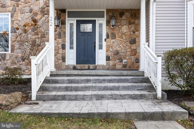 a view of a building with entrance door