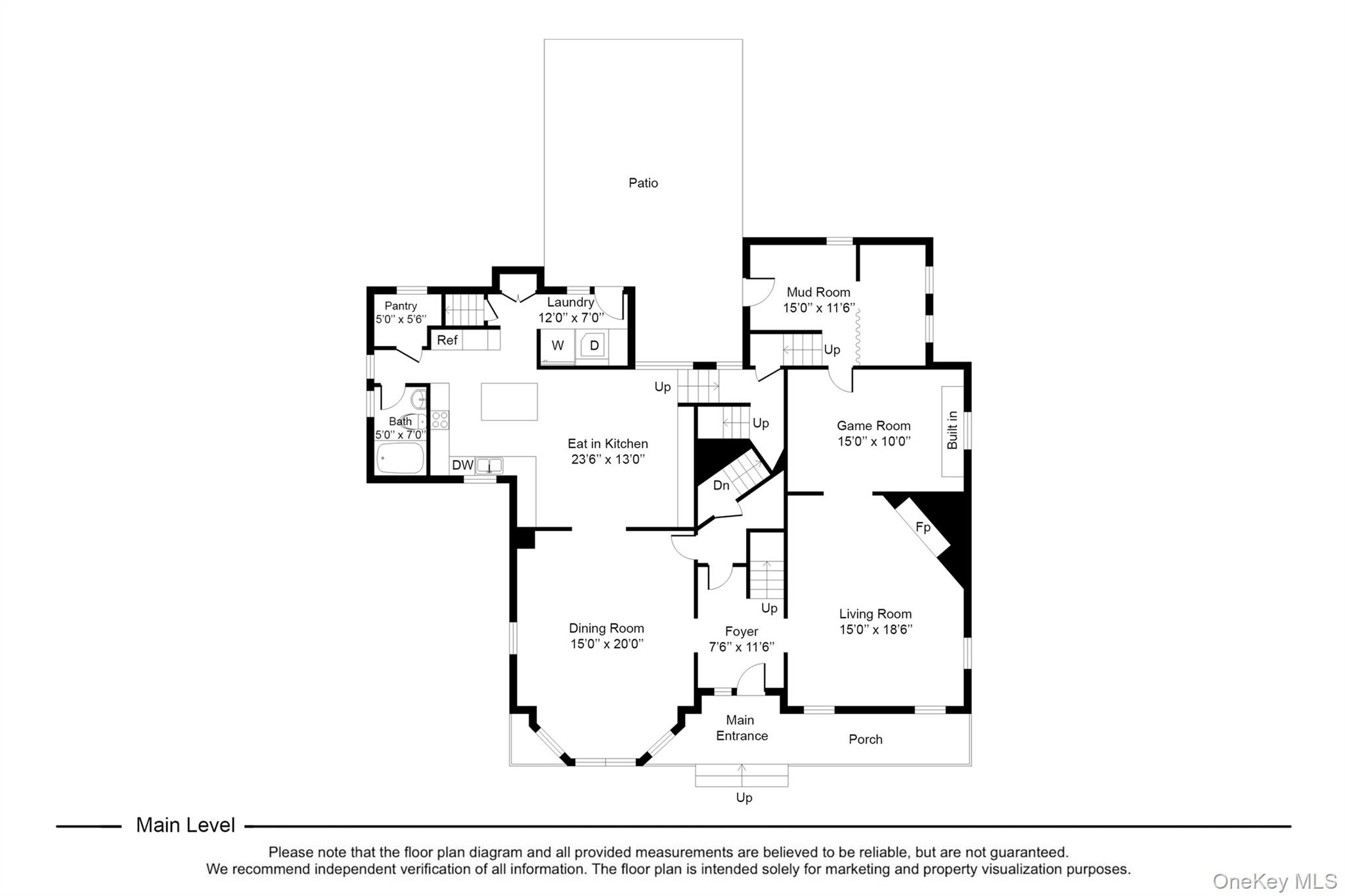 644 Fort Hill Road Scarsdale, NY 10583 - Photo 39 of 42 a picture of a floor plan
