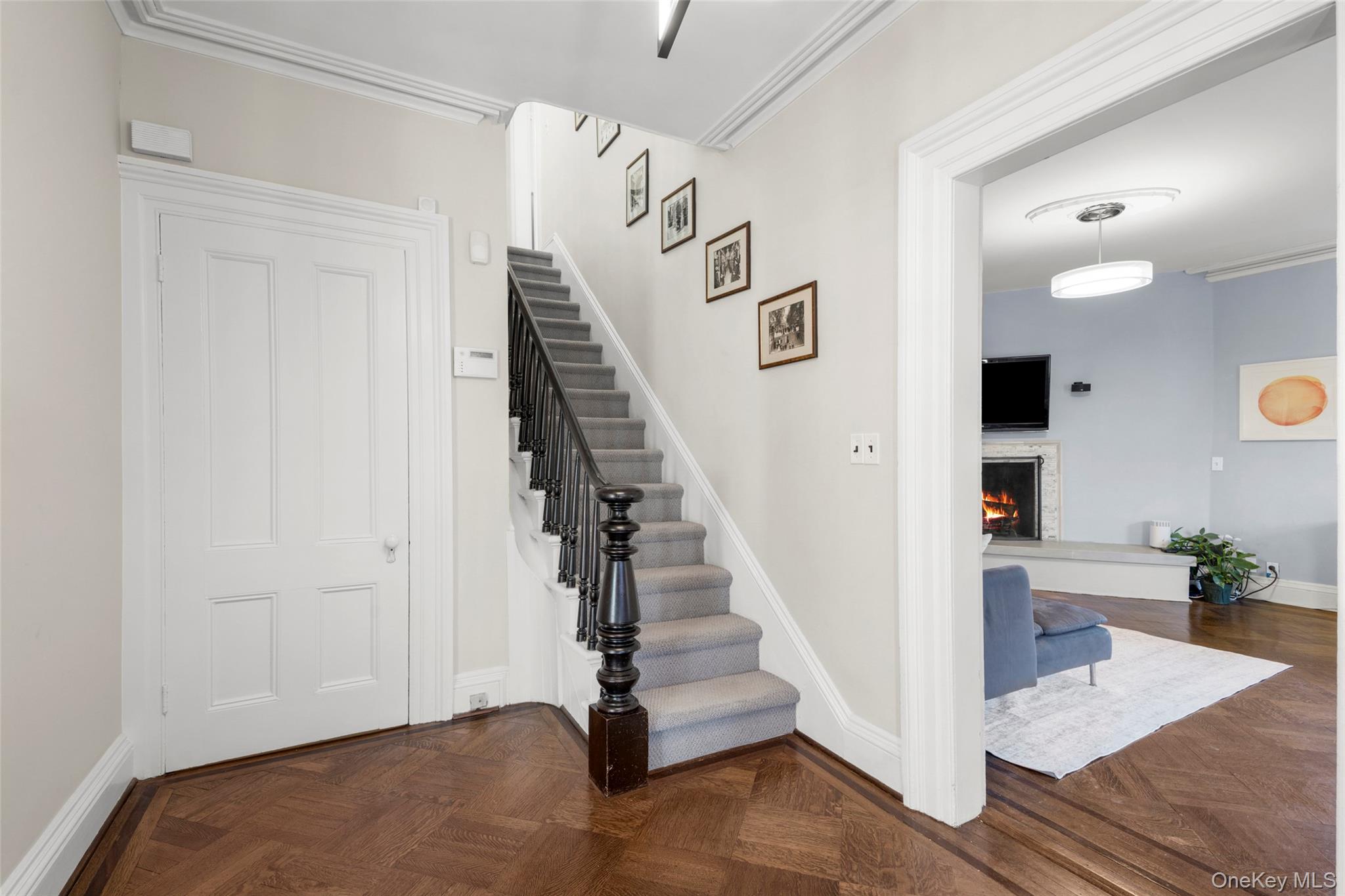 644 Fort Hill Road Scarsdale, NY 10583 - Photo 5 of 42 a view of entryway and hall with wooden floor