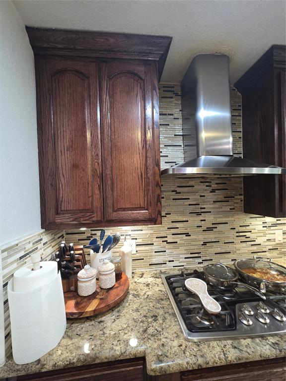 222 West Shady Grove Road, Unit 222 Irving, TX 75060 - Photo 12 of 37 a bathroom with a granite countertop sink and a mirror