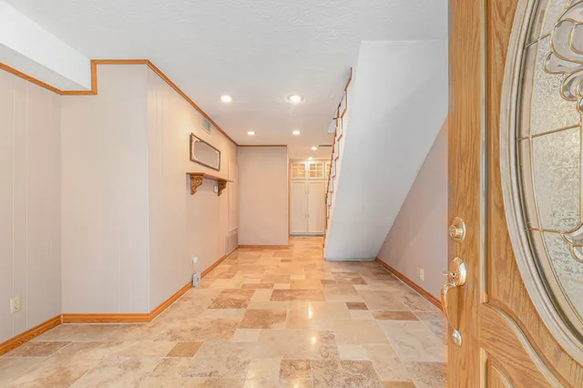 a view of entryway and hall