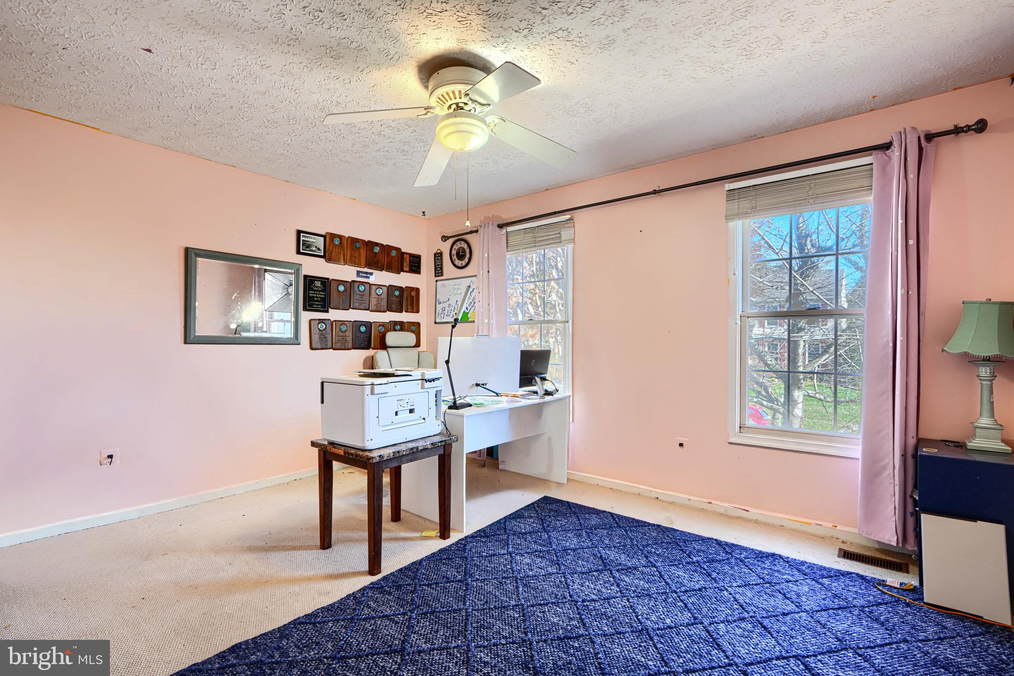 4 High Side Court Owings Mills, MD 21117 - Photo 16 of 30 a view of a workspace with furniture and a window