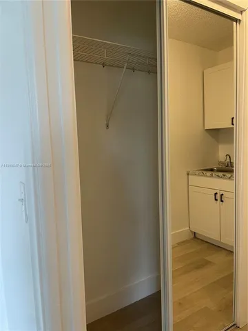 a view of a bathroom with a sink