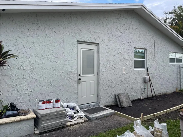 a room with storage and utility