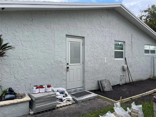 a room with storage and utility