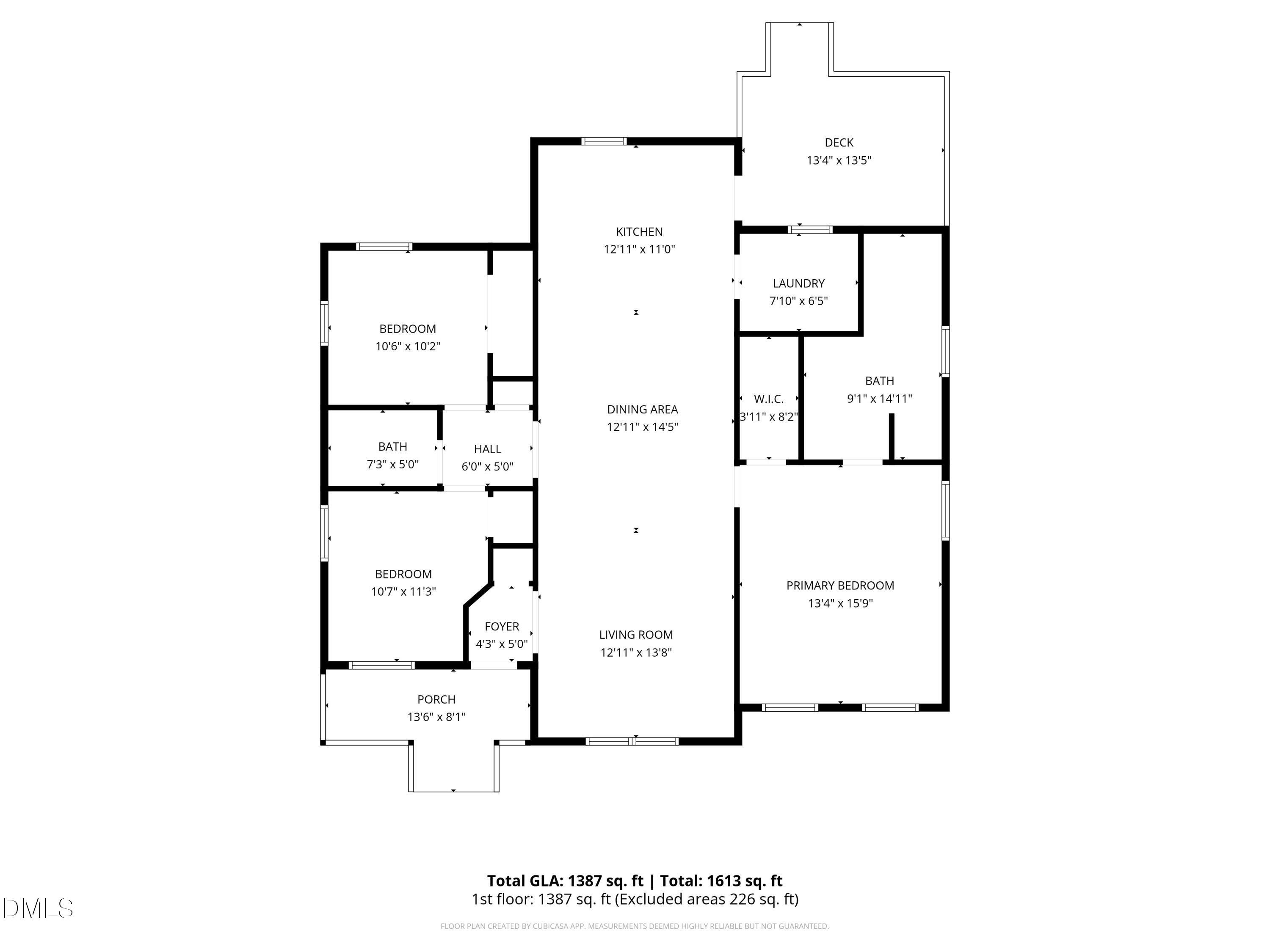 113 Fieldspring Lane Raleigh, NC 27606 - Photo 34 of 34 1-Floorplan_1
