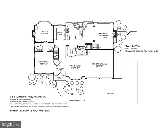 $2,299,000 | 6158 Tompkins Drive, McLean, VA 22101