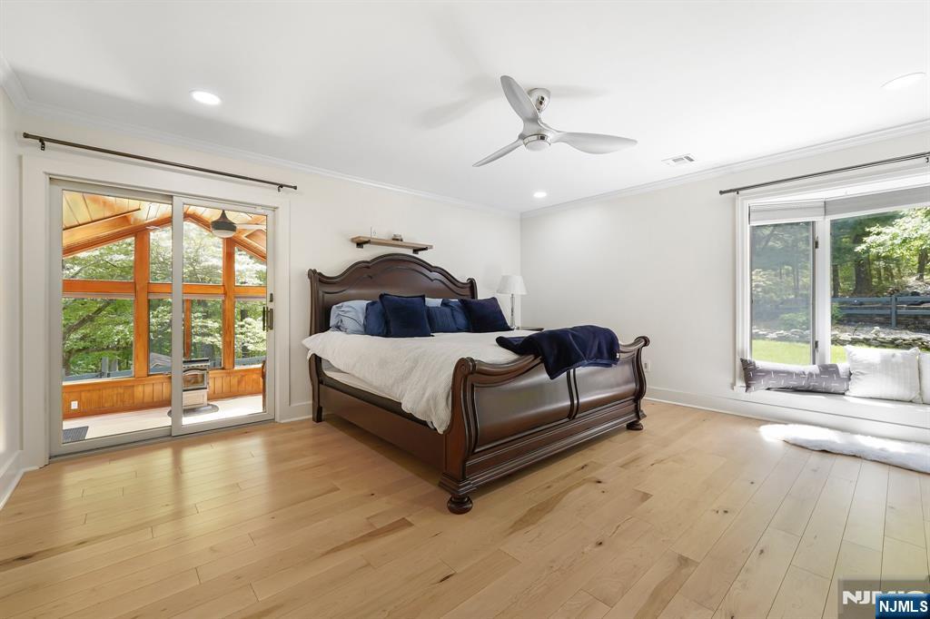 26 Danville Mountain Road Great Meadows, NJ 07838 - Photo 22 of 49 a bedroom with a bed and a large window