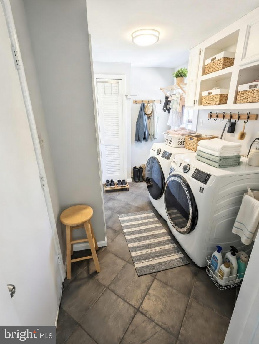 1006 Kimberwicke Road McLean, VA 22102 - Photo 33 of 38 Luminous Laundry & Mudroom: Garage &Backyard Entry