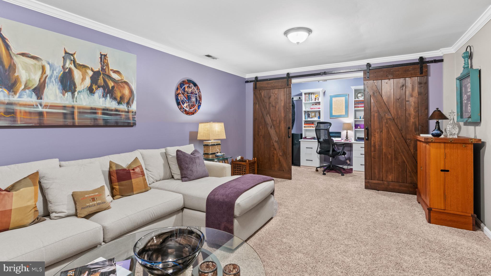 12083 Edgemere Circle Reston, VA 20190 - Photo 23 of 32 Barn door enclosed bonus room.