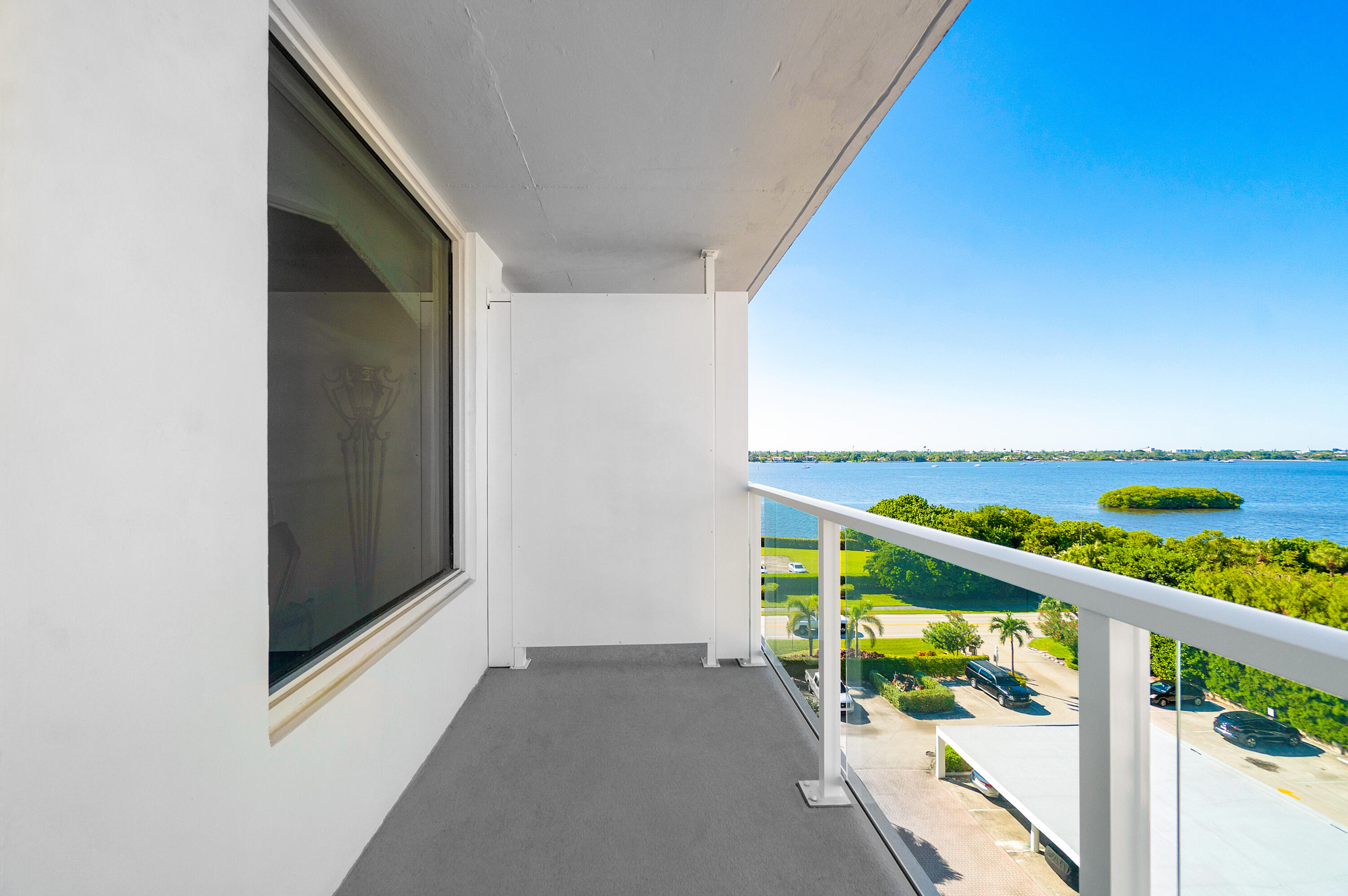 3450 South Ocean Boulevard, Unit 625 Palm Beach, FL 33480 - Photo 2 of 43 a view of a balcony with ocean view