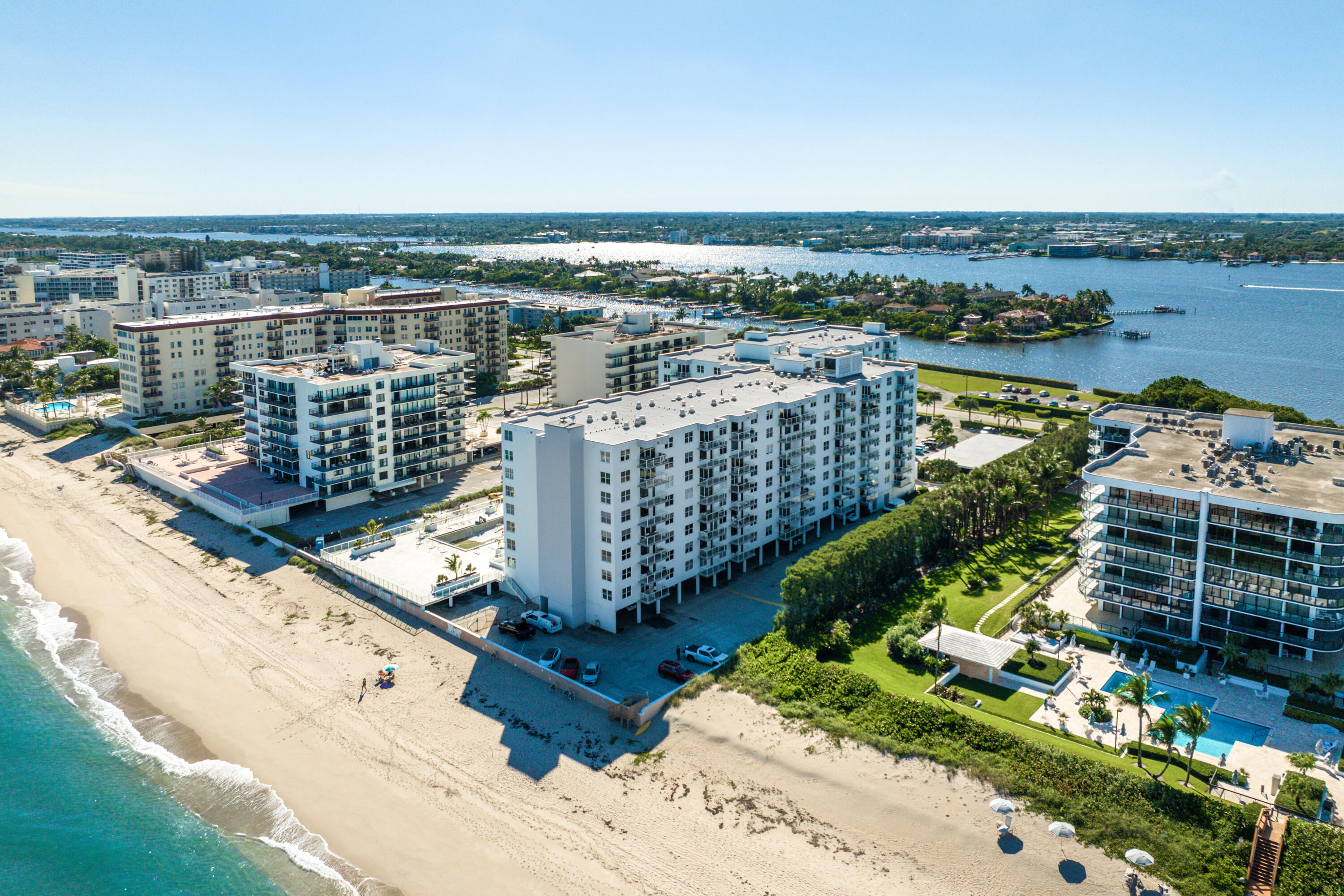 3450 South Ocean Boulevard, Unit 625 Palm Beach, FL 33480 - Photo 33 of 43 a view of a city and ocean view