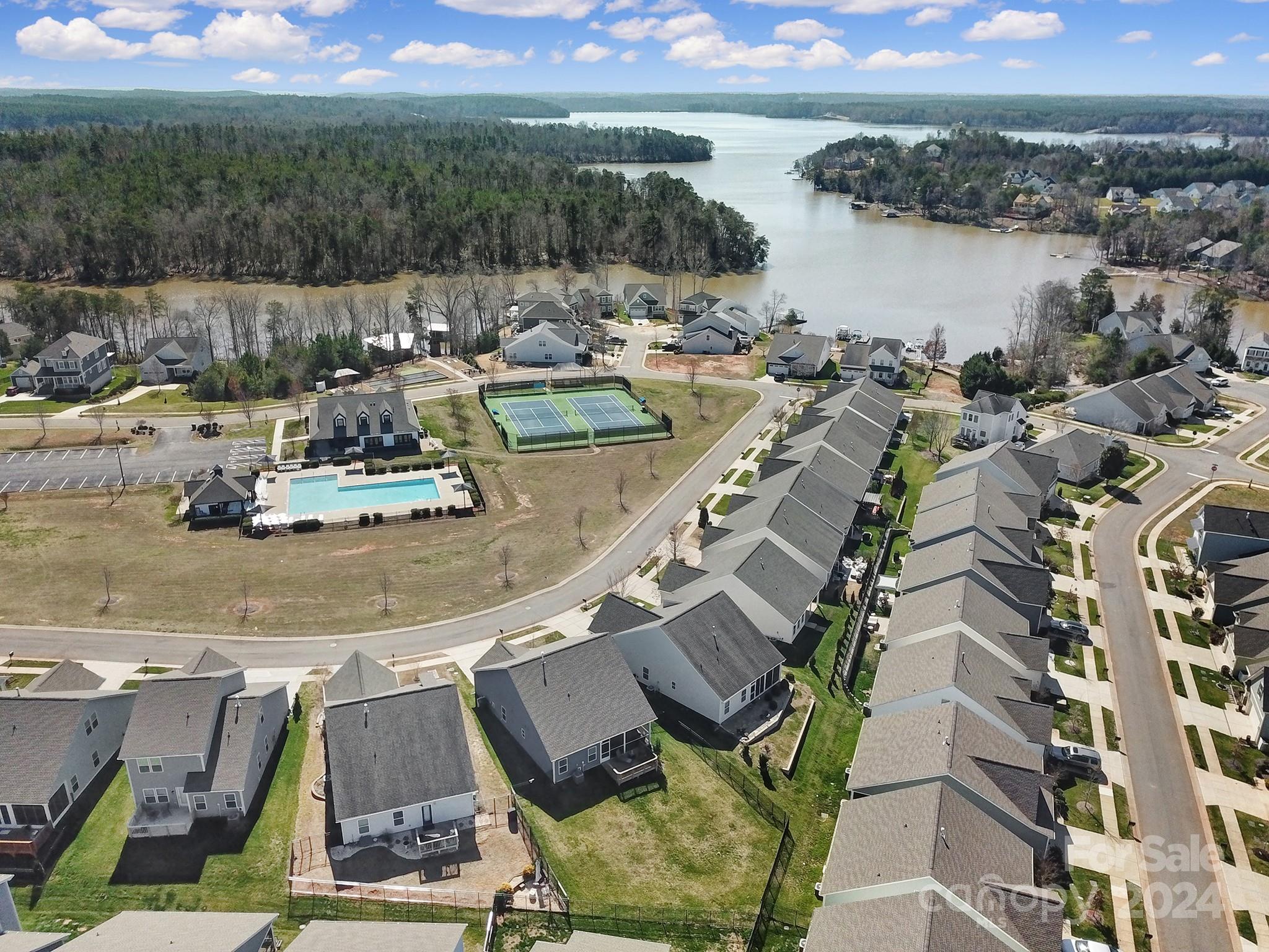 27443 Cinderella Circle Lancaster, SC 29720 - Photo 36 of 37 a view of a lake with a mountain