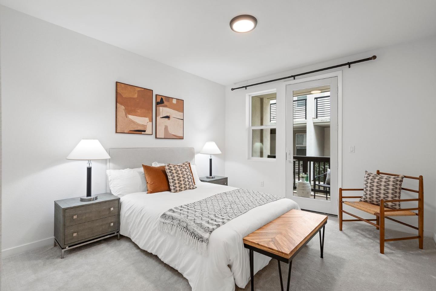 1419 Lavender Loop Milpitas, CA 95035 - Photo 22 of 38 a bedroom with a bed and chair