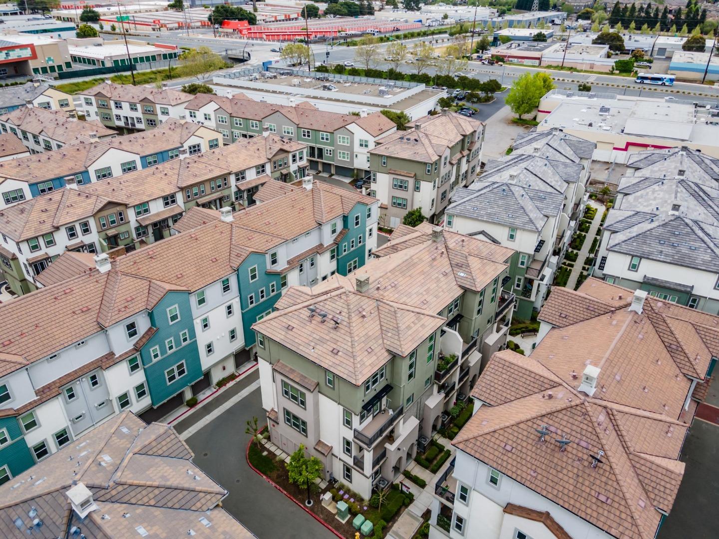1419 Lavender Loop Milpitas, CA 95035 - Photo 33 of 38 an aerial view of a houses with outdoor space